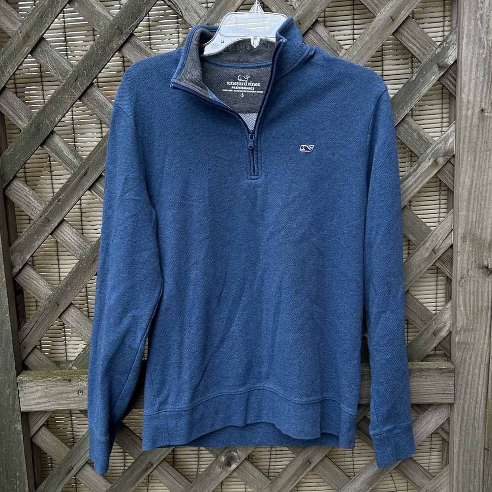 Vineyard Vines Quarter Zip Performance Pullover size S Small